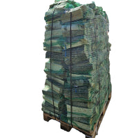Kaminholz Laubholz-Mix 25 cm Scheitlänge,  im Netzsack  12,5 dm³, kammergetrocknet & sofort brennbereit.