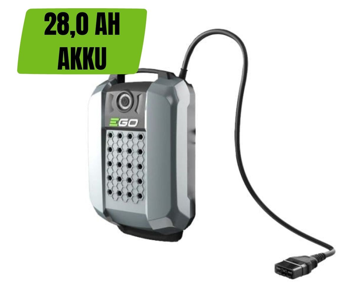 EGO BAX1500 28AH Rückentragbarer Akku für Profis