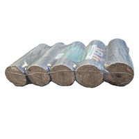 Holzbriketts Nestro (rund) 100% Eiche 10 Kg Packung - K6ee1a Z0