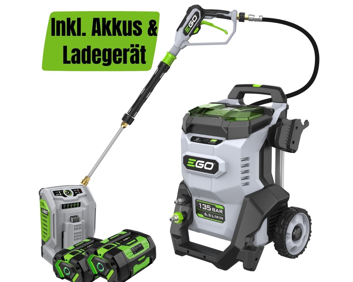 EGO HPW2000E-K2757 Hochdruckreiniger 135 Bar KIT