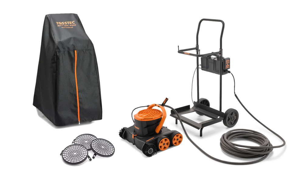 Tosstec TT-RB Biopool-SET, Poolroboter Naturpool - Pool & Teich