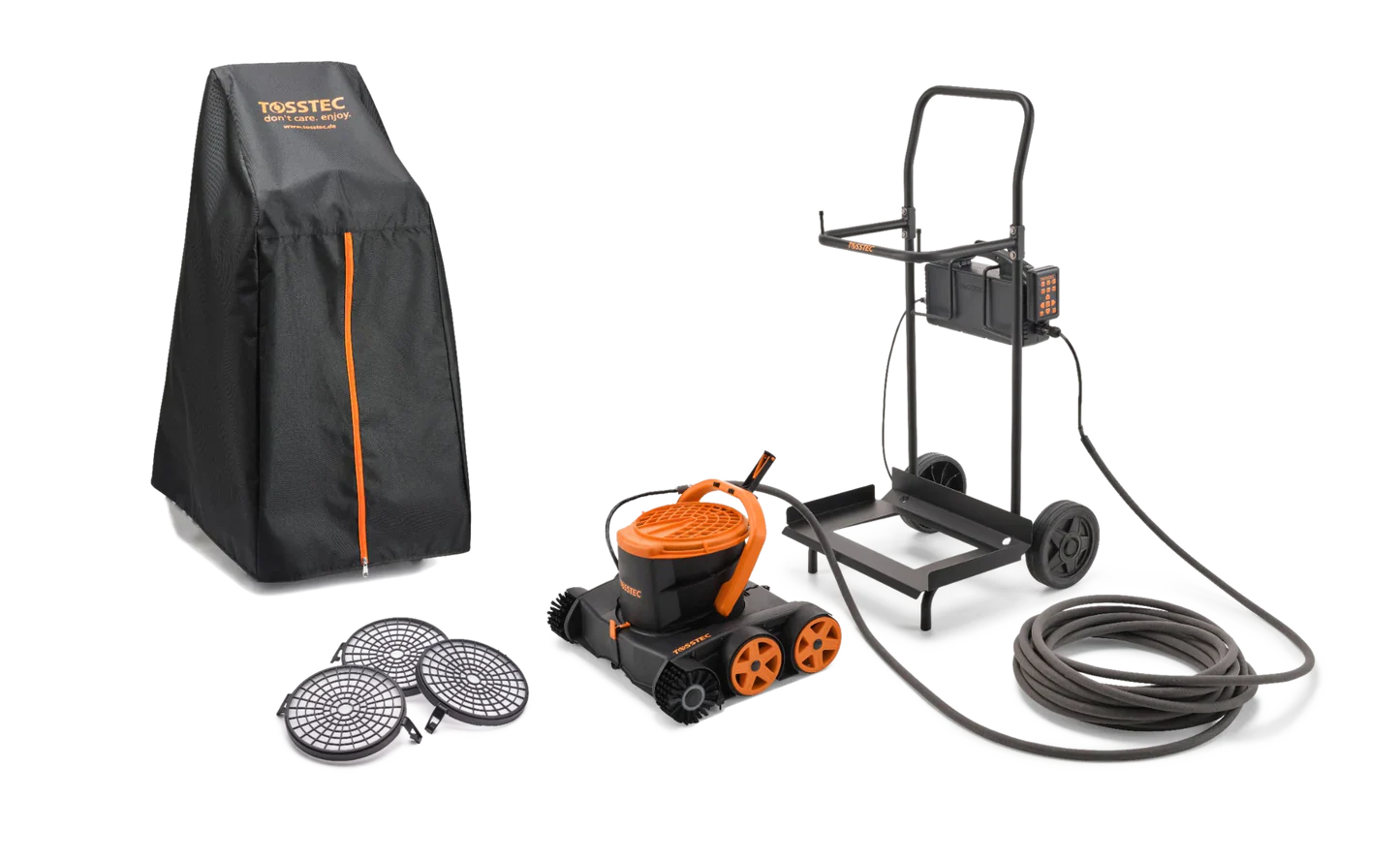 Tosstec TT-RB Biopool-SET, Poolroboter Naturpool - Pool & Teich