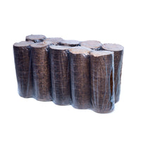 Holzbriketts Nestro (rund) 100% Eiche  10 Kg Packung