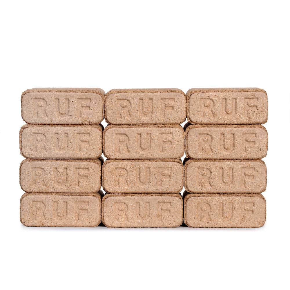 Holzbriketts RUF aus Buchenholz 10 Kg Packung - K6ee1a Z0