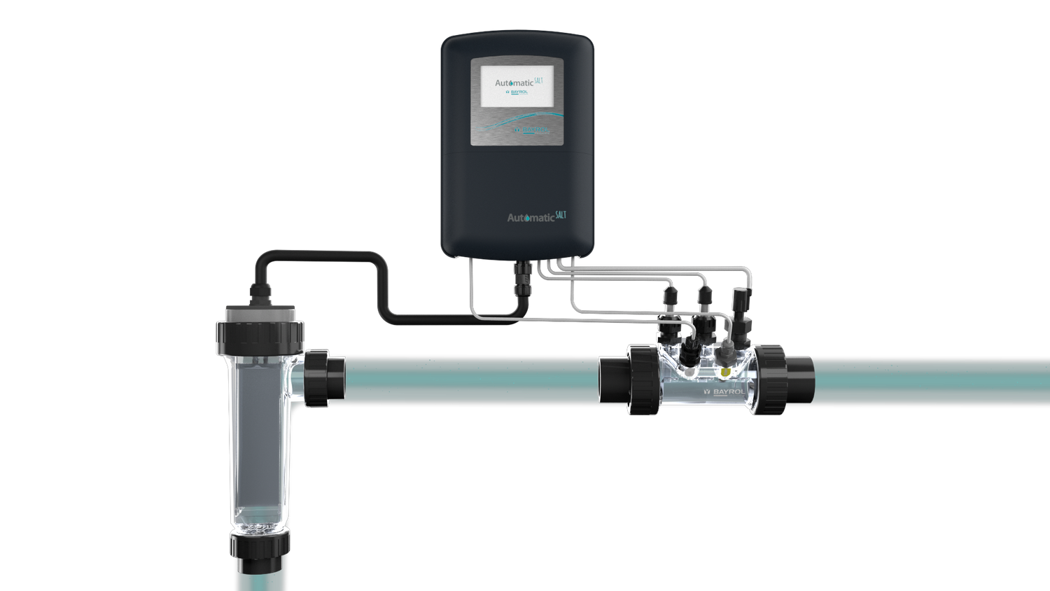 BAYROL AS5 Automatic Salt mit pH-Dosierung, ORP-Messung und WIFI