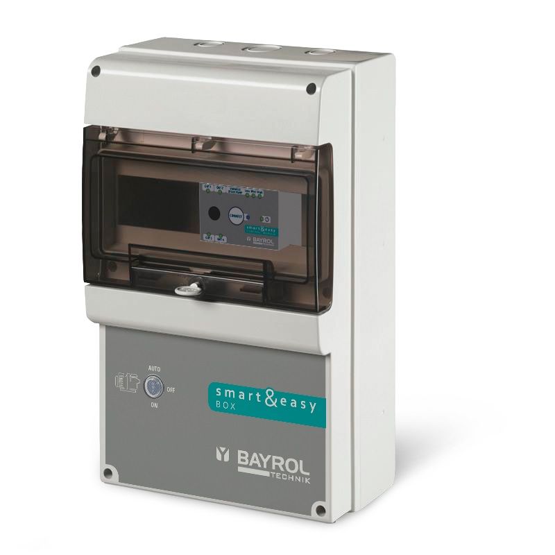 Bayrol Smart & Easy Control Box - Elektroautomatische Steuerung für Salzelektrolyse Automatic Salt, Filteranlage, Beleuchtung