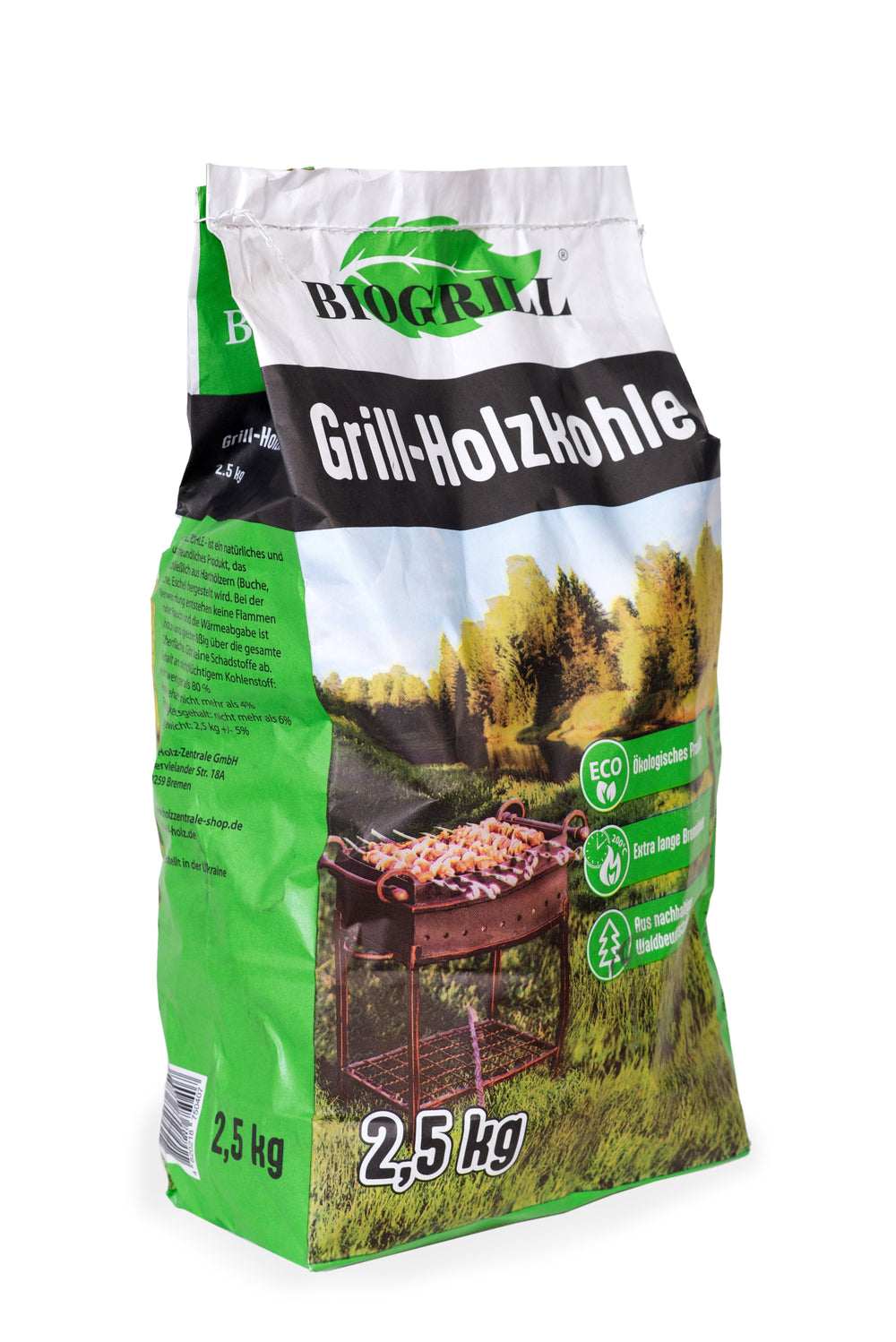 Set Grillkohle 11 kg – 5 kg Holzgrillkohle + 4 kg Buchenholzkohlebriketts +2 kg Buchenholzkohlebriketts Gratis,   Premium Naturkohle für Grill & BBQ – Lange Glut, schnelles Anzünden, hohe Hitze – Ideal für Holzkohlegrill & Smoker