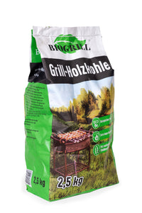 Set Grillkohle 11 kg – 5 kg Holzgrillkohle + 4 kg Buchenholzkohlebriketts +2 kg Buchenholzkohlebriketts Gratis,   Premium Naturkohle für Grill & BBQ – Lange Glut, schnelles Anzünden, hohe Hitze – Ideal für Holzkohlegrill & Smoker