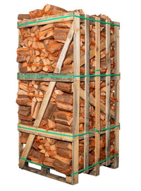 Brennholz Buche 25 cm 80 Sack Palette