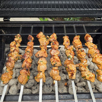 Set Grillkohle – 2,5 kg Holzgrillkohle + 2 kg Buchen-Holzkohlebriketts – Premium Naturkohle für Grill & BBQ – Lange Glut, schnelles Anzünden, hohe Hitze – Ideal für Holzkohlegrill & Smoker