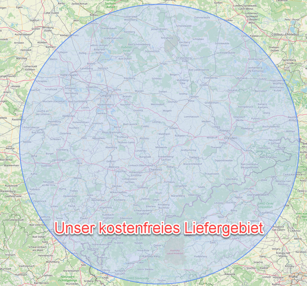 Brennholz trocken & lose geschüttet – Direkt aus Sachsen. Zur sofortigen Verbrennung. Kostenlos geliefert oder per Abholung