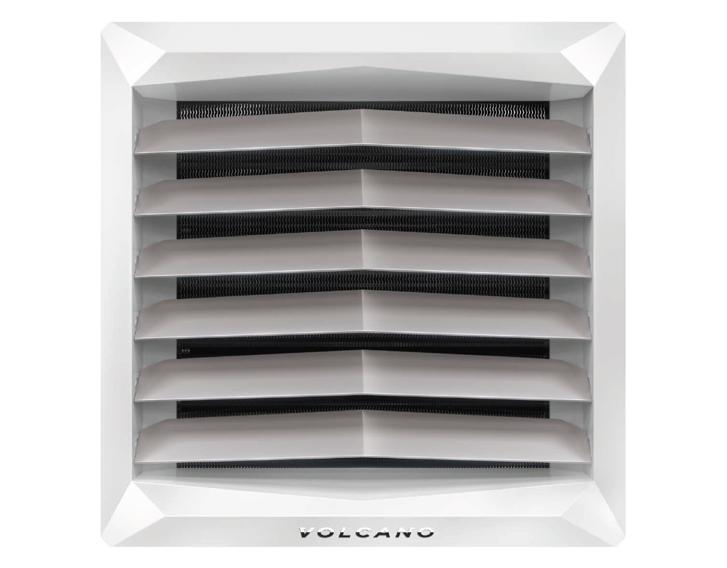 Volcano VR mini AC Wasser-Lufterhitzer 3–20 kW – Hallenheizung, 2.100 m³/h, IP54