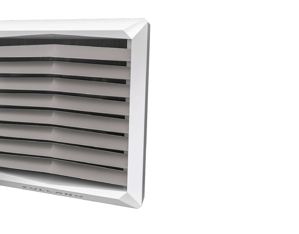 Volcano VR mini AC Wasser-Lufterhitzer 3–20 kW – Hallenheizung, 2.100 m³/h, IP54