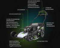EGO LMX7600-SP Rasenmäher 76cm mit Radantrieb für Profis