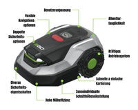 EGO RMR1500E Mähroboter