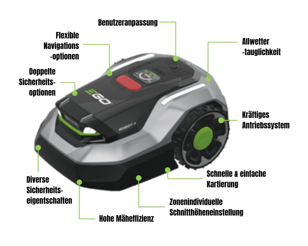 EGO RMR3000E Mähroboter