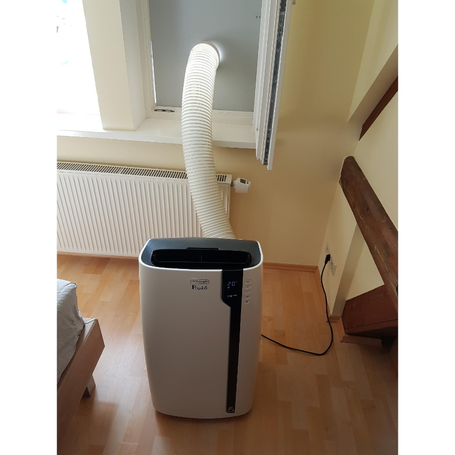 De'Longhi Pinguino PAC EX100 Silent Mobiles Klimagerät – 2500W, Energieklasse A++, Weiß