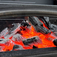 Set Grillkohle – 2,5 kg Holzgrillkohle + 2 kg Buchen-Holzkohlebriketts – Premium Naturkohle für Grill & BBQ – Lange Glut, schnelles Anzünden, hohe Hitze – Ideal für Holzkohlegrill & Smoker