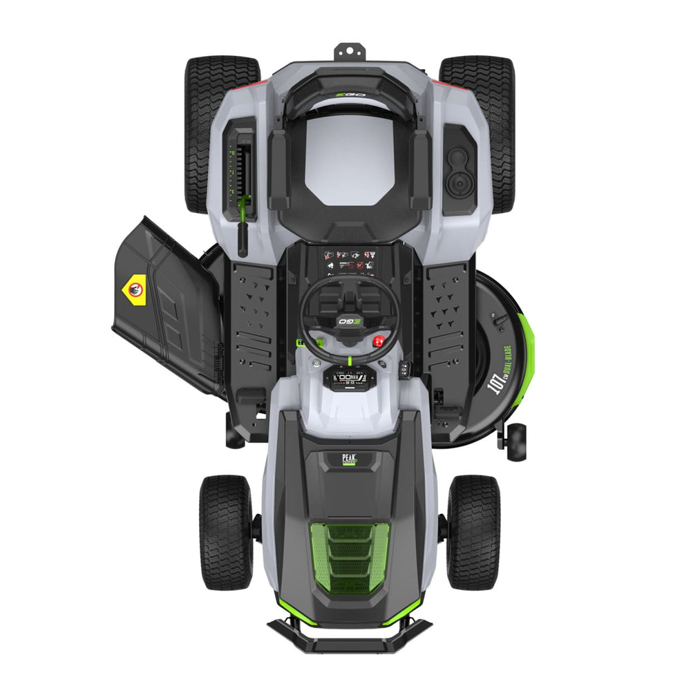 EGO TR4201E Aufsitzmäher 107cm KIT