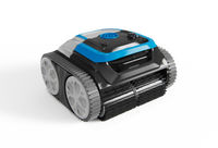 Hayward iPower Shark Poolreinigungsroboter für Schwimmbecken bis 50m², akkubetrieben, grau/blau